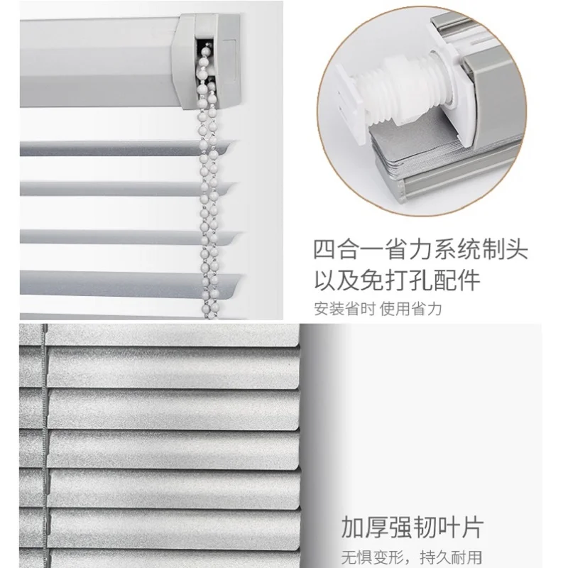 

New Aluminum Venetian Window Blinds /Horizontal Blinds Window shades Louver 1" Slats