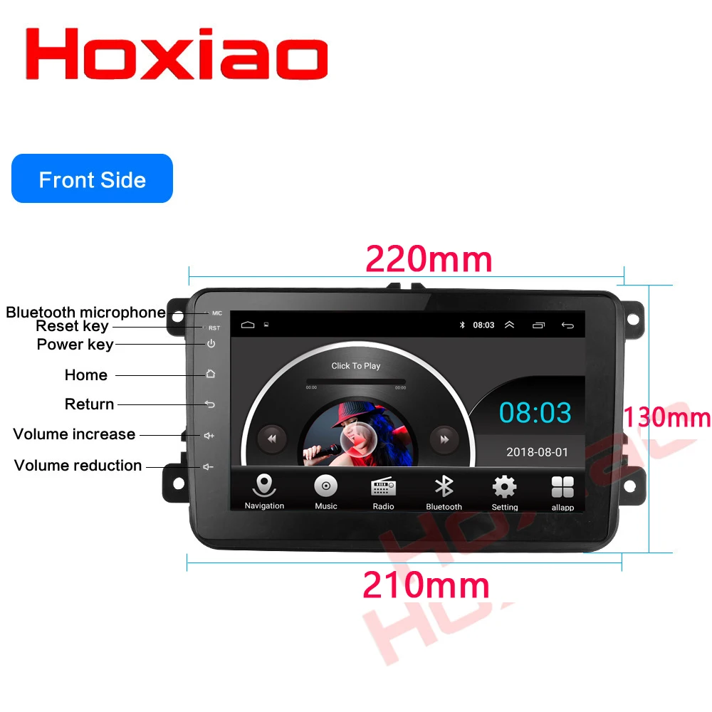 2 din автомобиль Android 678 для Volkswagen VW golf 6 passat b6 B7 Touran polo Tiguan seat leon skoda octavia карта