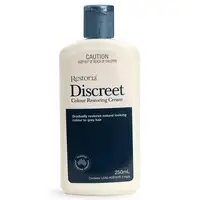 Original Restoria Discreet Colour Restoring Cream Lotion Hair Care 250ml Reduce Grey Hair for Men and Women 1