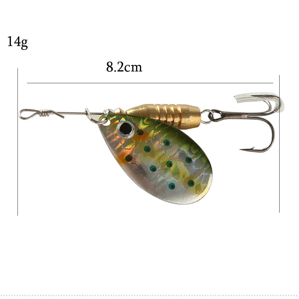 Новинка 2 шт. блесна для рыбалки Медь ложка 5,6 г, 10 г, 14g металлическая наживка isca искусственные песка жесткие приманки рыболовные снасти