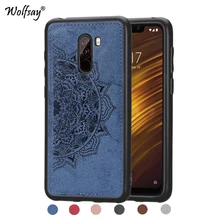Xiaomi Pocophone F1 Shockproof Soft TPU Cloth Texture Hard PC Phone Case For Xiaomi Pocophone F1 Cover Xiaomi Pocophone F1 Shell Xiaomi Pocophone F1 Shockproof Soft TPU Cloth Texture Hard PC Phone Case For Xiaomi Pocophone F1 Cover Xiaomi Pocophone F1 Shell