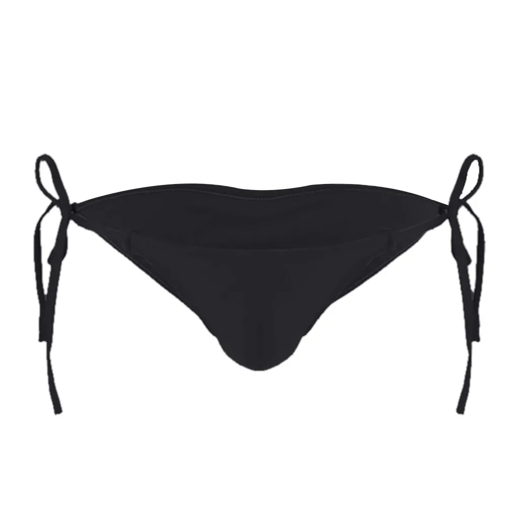 

Adjustable Size Gay Men Underwear Drawstring Ties Smooth Briefs Lingerie Low Rise Bikini men thongs and g strings lingerie homme
