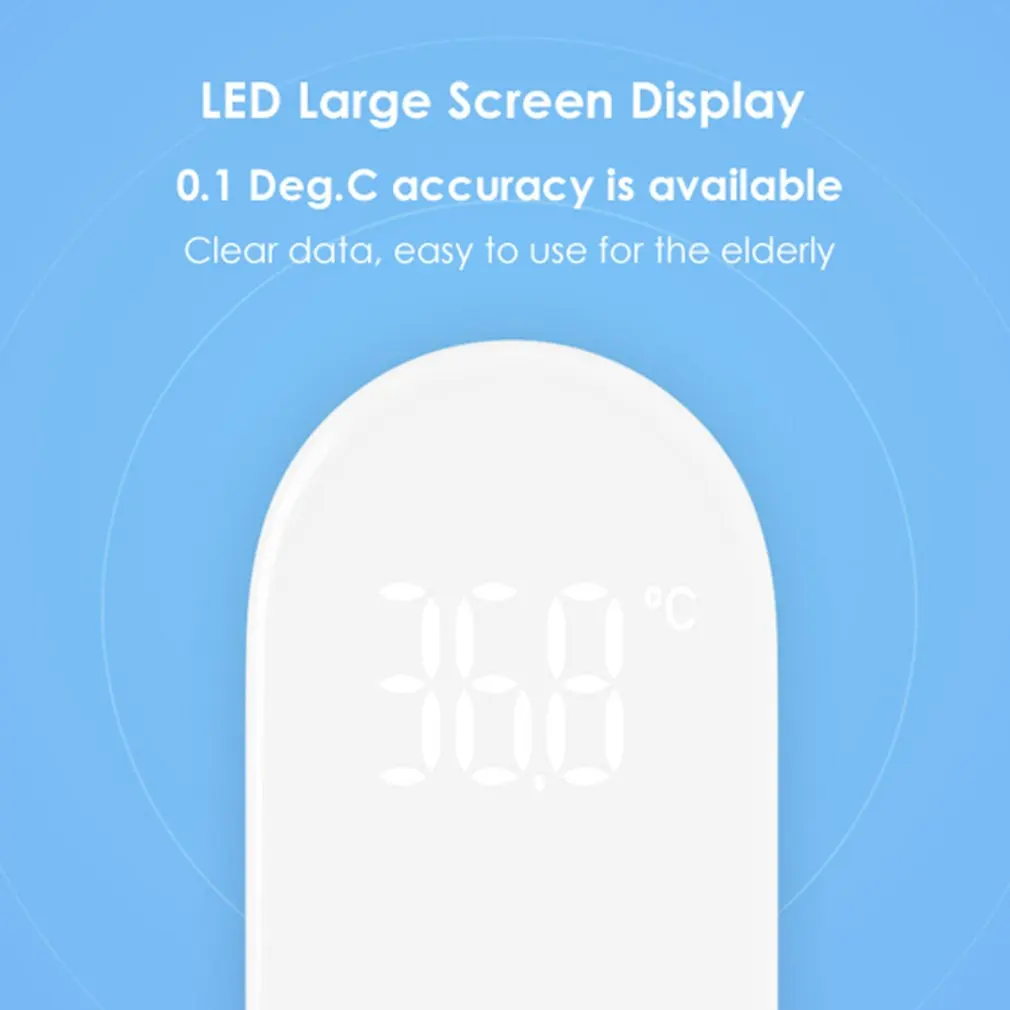 Xiaomi Mijia iHealth термометр светодиодный Бесконтактный цифровой инфракрасный Лоб термометр для тела для детей и взрослых