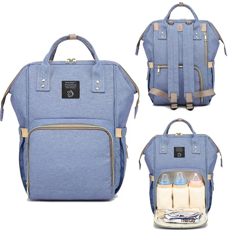 

Baby Diaper Bag Backpack Large Capacity Waterproof Mommy Nursing Handbag for Toddler Newborn Multifunction Travel Organizer