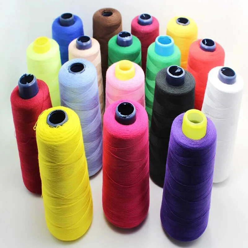 

Free shipping multicolor Sewing machine line terylene polyester line sewing kit thread set