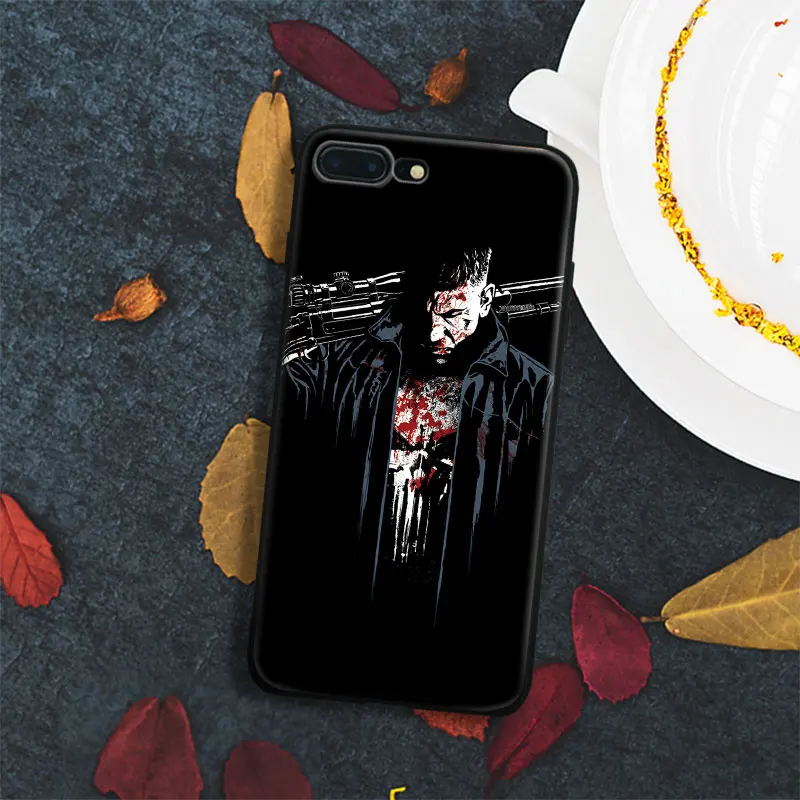 

the punisher Tv show Coque Tpu Soft Silicone Phone Case Cover Shell For Apple IPhone 5 5s SE 6 6s 7 8 Plus X 10