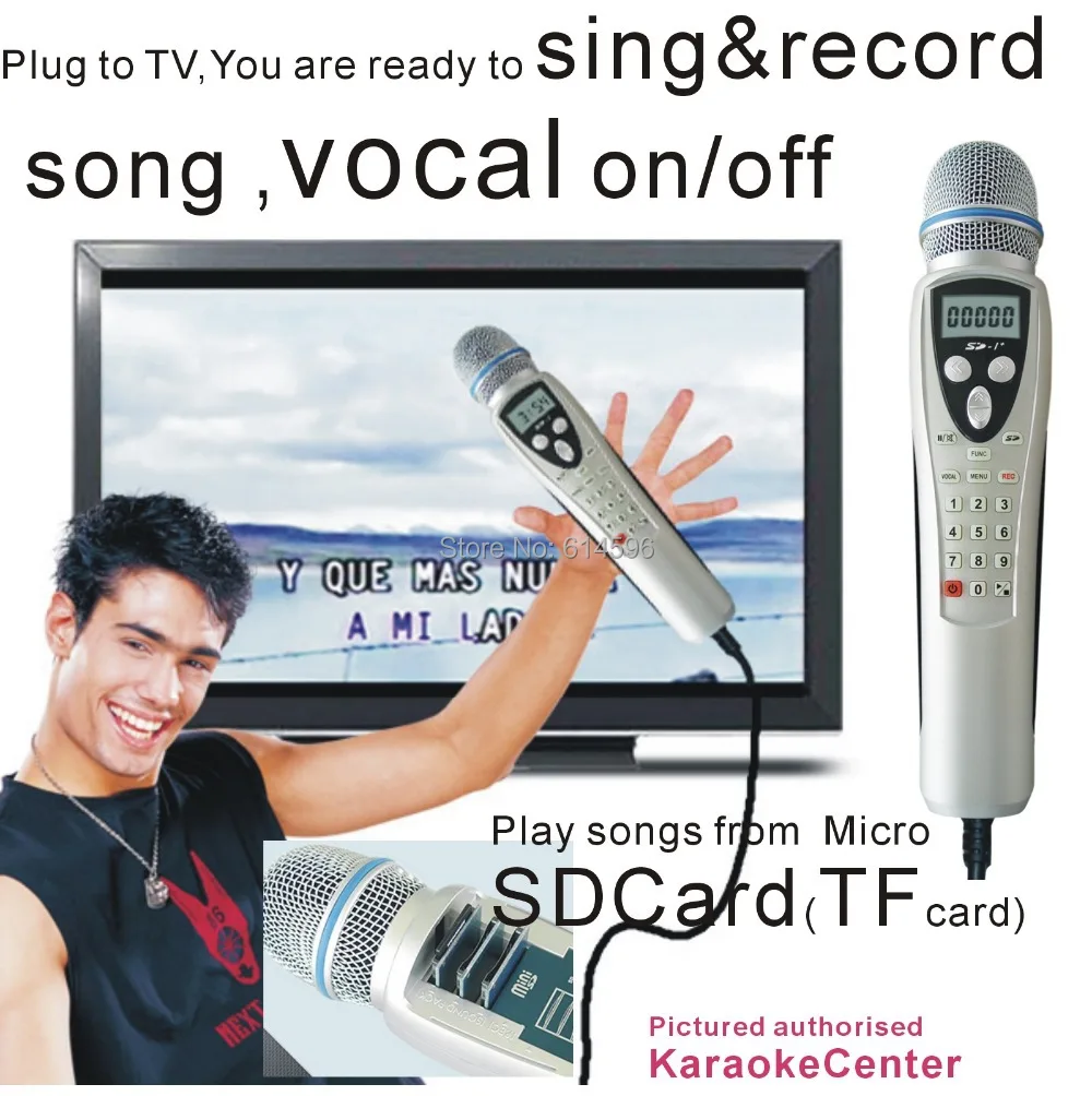 Tagalog английский MTV CDG Songs портативное караоке системный проигрыватель Miagic Karaoke singing Micorphone