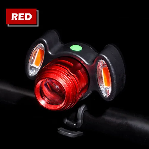 Для велосипеда victgoal свет USB Перезаряжаемый велосипедный Фонарик светодиодный велосипедный фонарь MTB фара передняя лампа Аксессуары для велосипеда - Цвет: Red Bike Light