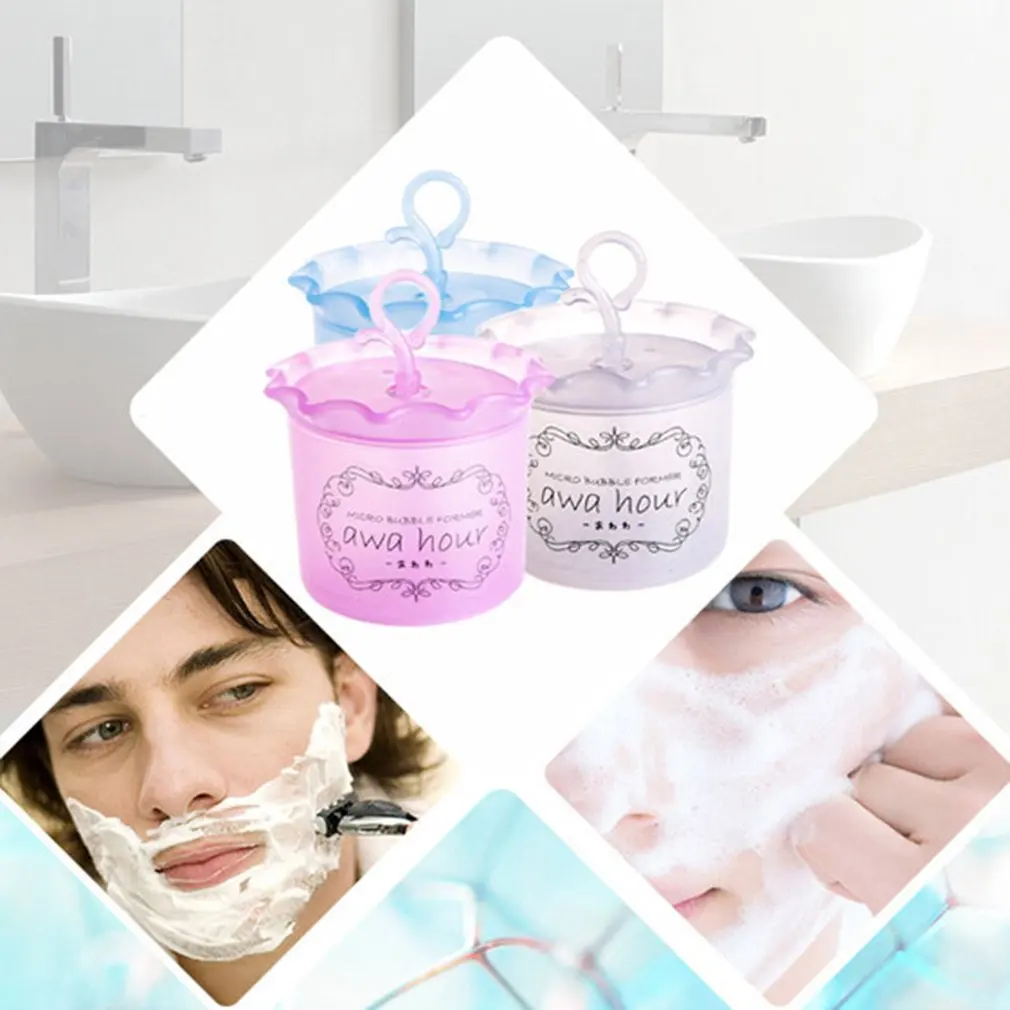 

Unisex Facial Cleaning Foaming Cup Cleanser Foaming Device Washing Foam Bubble Bag Soap Bag Foaming net