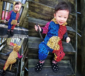 

Baby Spring/Autumn clothes jumpsuit baby boys romper animal tiger costume hooded suit newborn lovely clothing long sleeve outfit