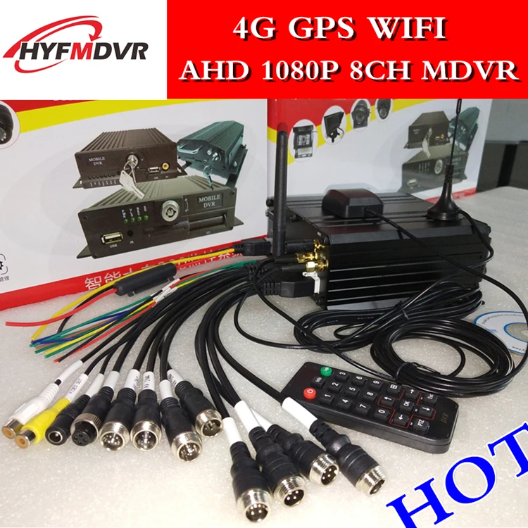 Прямая с фабрики 4G mdvr 8CH жесткий диск монитор хост gps WiFi функция удаленного мониторинга 1080P автобус/грузовик/лодка