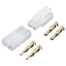 5 x tamiya conjunto macho/fêmea 2 pinos banhado a ouro rc r/c 7.2v tamiya bateria macho fêmea conector plug definir pinos banhado a ouro