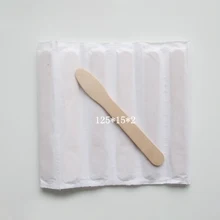 50 шт. деревянная 125 мм палочка для леденца Детские ручные поделки художественное мороженое, конфета на палочке торт DIY Изготовление забавных горячих инструментов