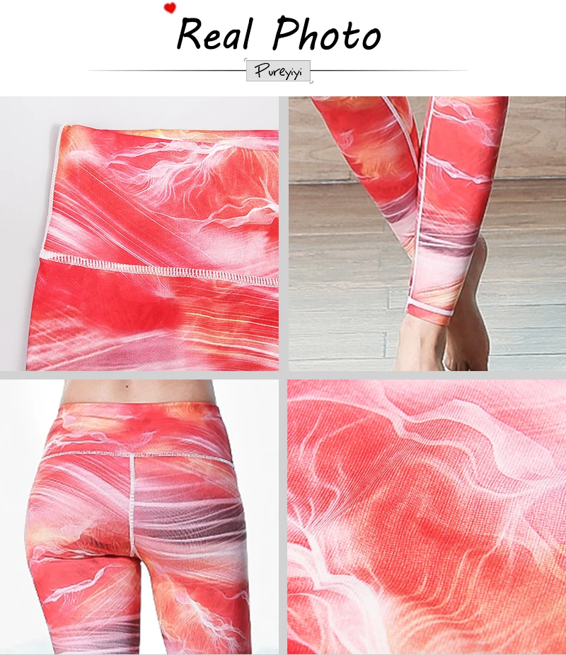 Women Sport Trousers Yoga Pants Elastic Printed Fitness Leggings Pants Yoga Running Tights Sport Leggings Gym Clothes Yoga (15)