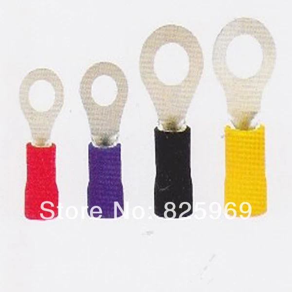 200Pcs RNB1.25-3 Niet Geïsoleerde Ring Terminal El