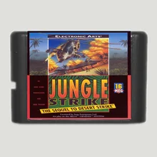 Jungle Strike 16 bit sega MD игровая карта для sega Mega Drive для Genesis