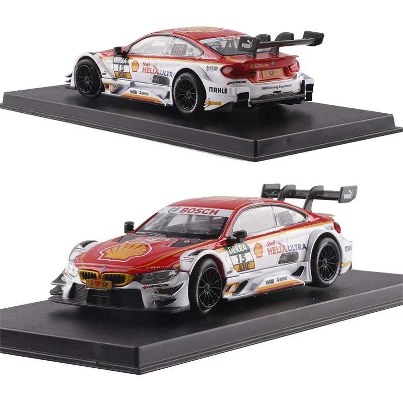 

1/43 Scale Print Diecast model Cars No.11 M4 DTM Racing Vehicles High Simulation Painting Toy Vehicles Alloy Car Model For Kids[