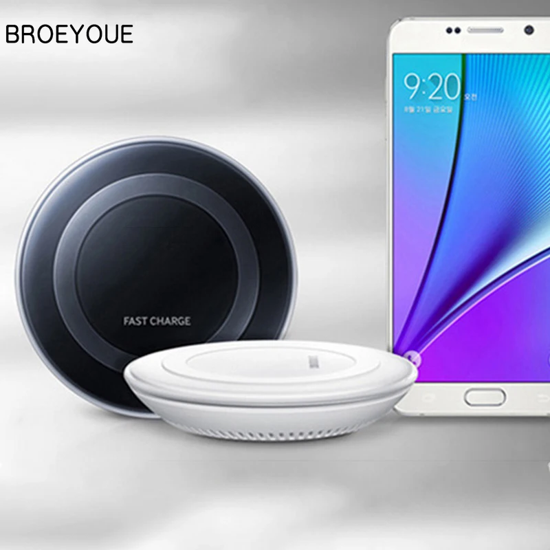  Wireless Charger For Samsung Galaxy S5 S6 S7 Edge Plus Note 3 4 5 Fast Power Charging Charger for Phone Lighter Universal 