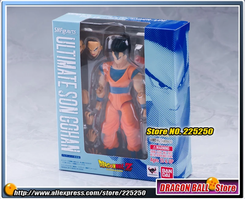 Японское аниме "Dragon Ball Z" BANDAI Tamashii NACES S.H. Figuarts SHF эксклюзивная фигурка-ULTIMATE SON GOHAN