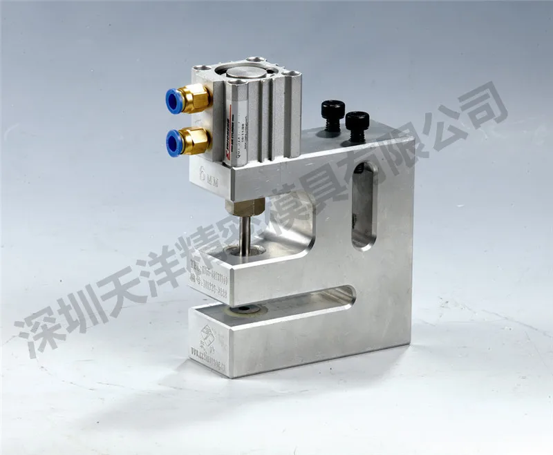 Pneumatic punching machine Excellent round hole punch OPP bags Plastic bag punching machine