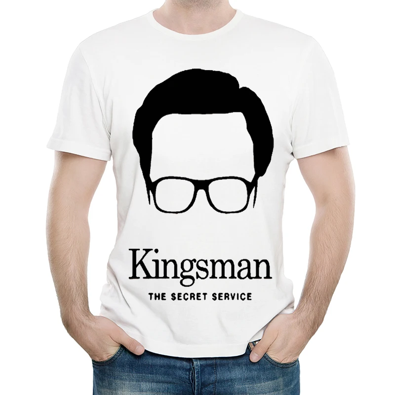 Мужская футболка с коротким рукавом и логотипом Kingsman|Футболки| |