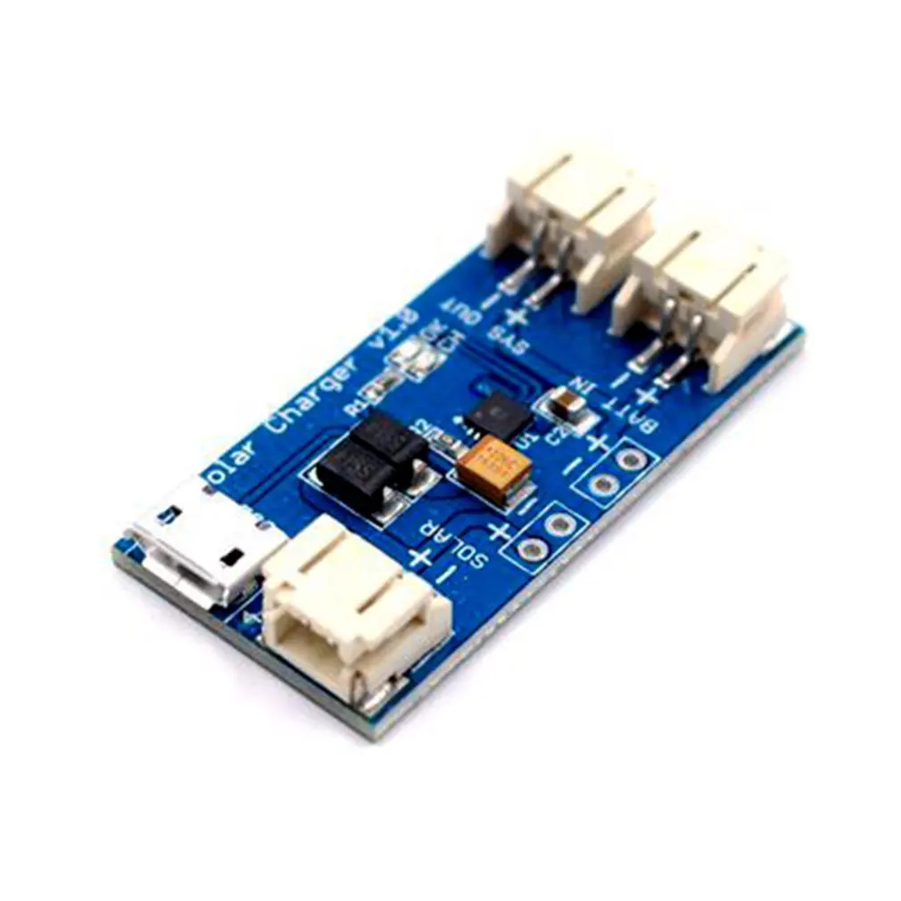 

Mini Solar Lipo Charger Board CN3065 Lithium Battery Charge Chip Micro USB DIY Outdoor Application Kit Charging Board Module