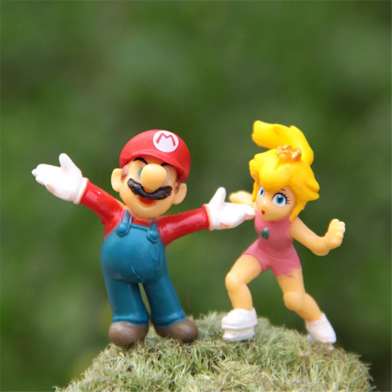 8pcs/set 3-4cm Cute Anime Super Mario Bros Mini Action Figures Mario & Luigi Koopa Resin Action Figures Toys Baby Toy Gift 8pcs/set 3-4cm Cute Anime Super Mario Bros Mini Action Figures Mario & Luigi Koopa Resin Action Figures Toys Baby Toy Gift