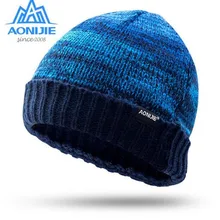 AONIJIE Зимние трикотажные ветрозащитный работает Кепки s Открытый Спорт Велоспорт Лыжный Спорт шапка для бега для Для мужчин Для женщин