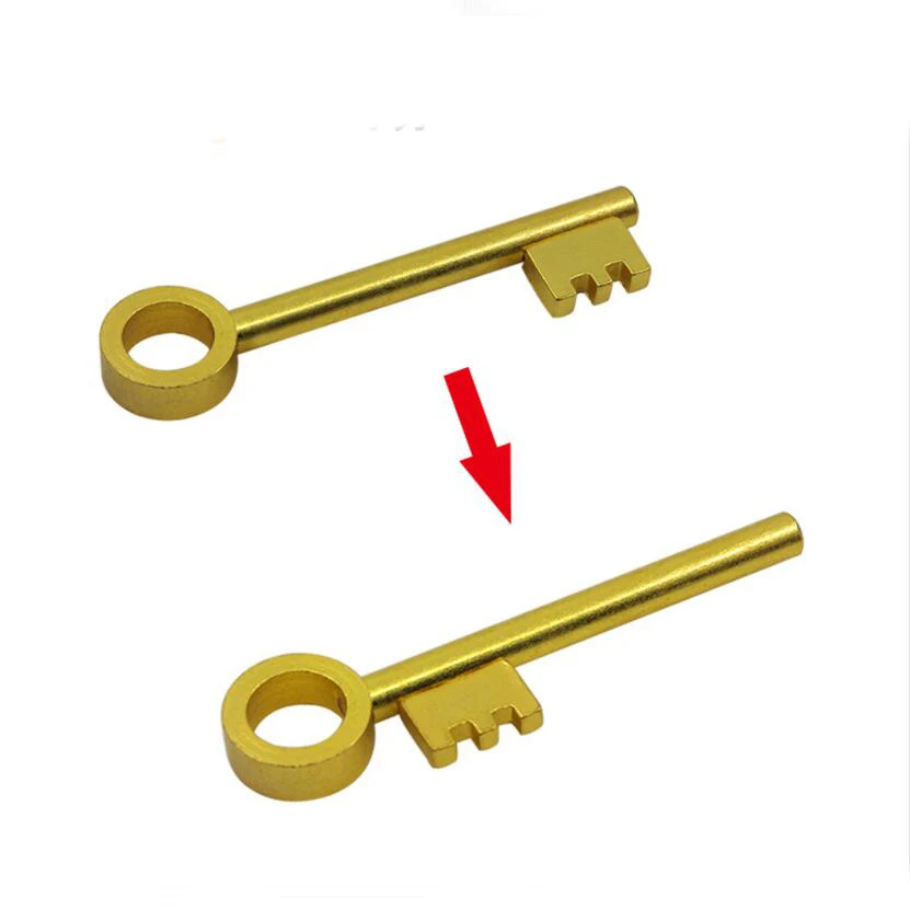 

Movable Key Free Shipping Magic Tricks Mentalism Magia Trick Toy Children Easy Close up Magie