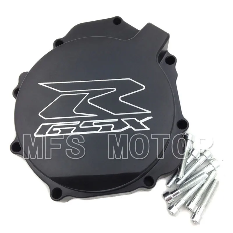 

Motorcycle Part Left  Engine Stator cover  For Suzuki GSXR1000 GSX-R 2005 2006 2007 2008 motor Black