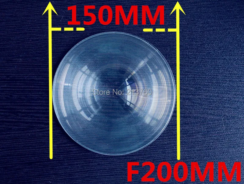 Lens Diameter 150 mm Fresnel Focal length 200 used Plane enlarge High light condenser Solar concentrator | Инструменты