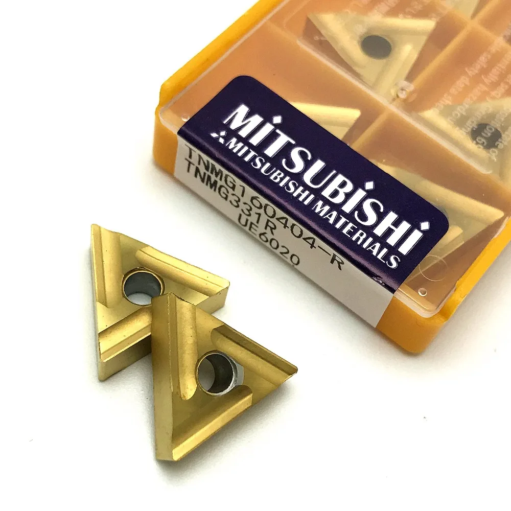 

TNMG160404 R UE6020/VP15TF External Turning Tools Carbide inserts 20pcs TNMG 160404 Lathe cutter Tool turning insert