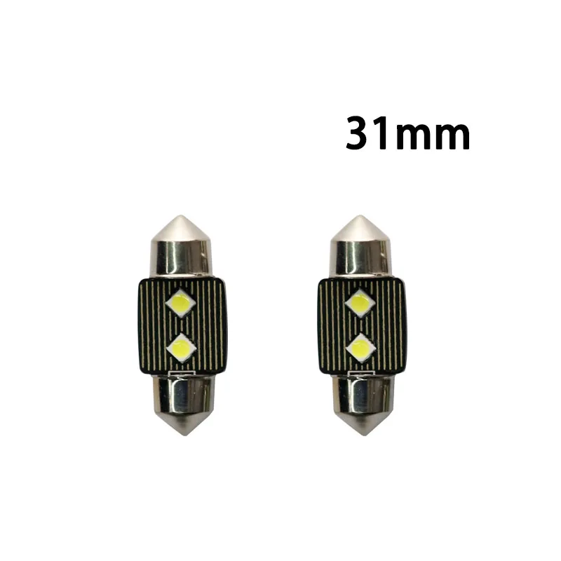 10 шт. Автомобильные светодиодные лампы C5W 2 3 smd 3030 a 12 В|Сигнальная лампа| |