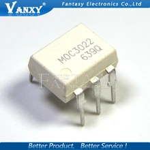 10 шт. MOC3020 MOC3021 MOC3022 MOC3023 MOC3041 MOC3043 MOC3052 MOC3061 MOC3062 MOC3063 DIP6 оптопара в корпусе DIP