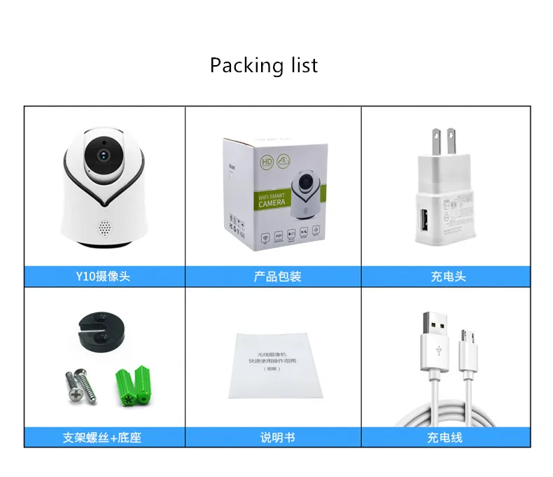 Wi-Fi камера Крытая 720 P ip-камера безопасности беспроводная камера видеонаблюдения с ночным видением до обнаружения движения сигнализации/