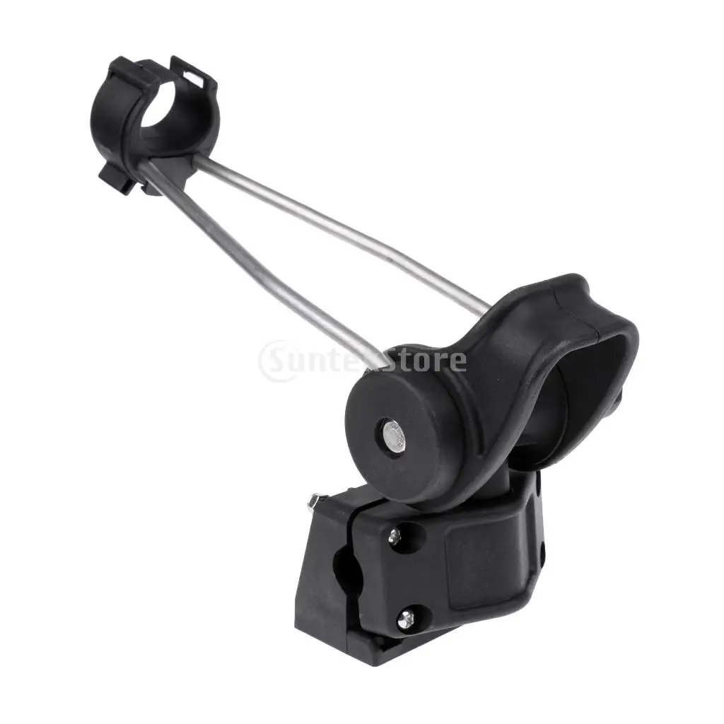 

Heavy Duty Nylon Clamp on Marine Boat Yacht Kayak Canoe Fishing Rod Holder Rack Pole Rest Bracket Support Mount for 7/8" Rail