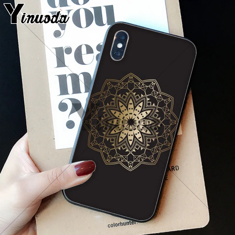 Gold Mandala Pattern Illustration  