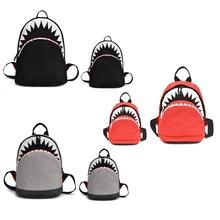 THINKTHENDO Мультфильм Акула в форме животного рюкзак для маленьких детей дети Bookbag милый школьная сумка