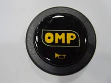 Preto Botão Da Buzina OMP Racing Wheel Steering Tampa Push