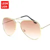 LeonLion – lunettes De soleil aviateur arc-en-ciel pour femmes et hommes, De marque supérieure, Vintage, pour l'extérieur et la conduite, 2022 ► Photo 1/6