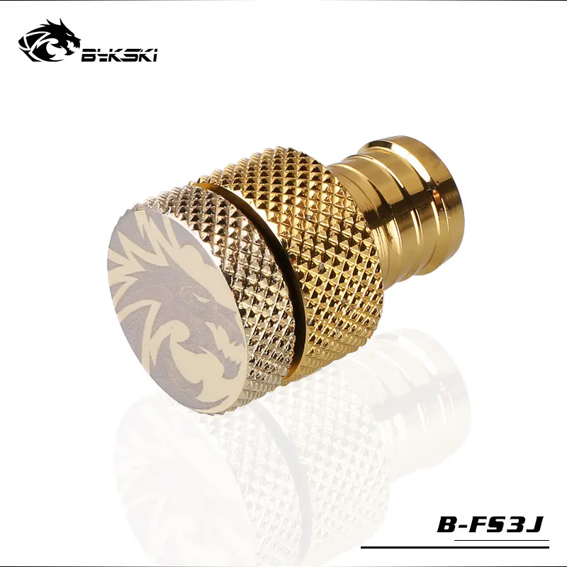 Bykski B FS3J пагода фитинг 3/8 &quotG1/4&quot Вилка несколько цветов ручная твист бутик Мороз