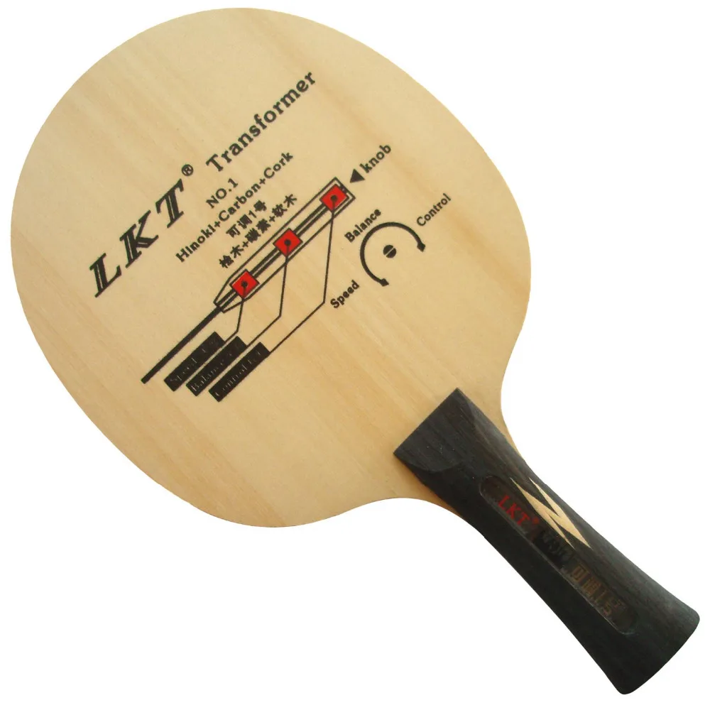 

LKT Transformer NO.1 Hinoki+Carbon+Cork Shakehand Table Tennis / PingPong Blade