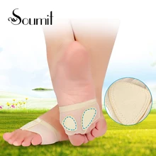 Soumit Footfull Foot Thong Toes трусы для танца живота, балета, спортзала, защита лап, плюсневая пятка, полулирические пятки, носки