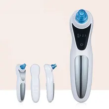 Очиститель пор USB аккумуляторный для лица светодиодный электрический портативный удаления угрей очищающее средство для кожи