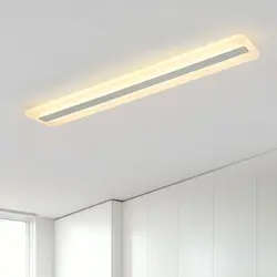 Современный светодио дный светодиодный потолочный светильник проход Простой гостиная крыльцо балкон кабинет длинная лампа