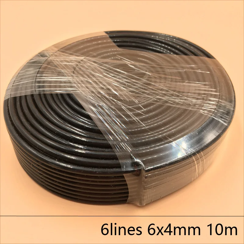 

6 Lines UV printer ink tube 6X4MM for Epson Allwin Mimaki Roland Mutoh ink hose 10M/lot Large ink supply ink system
