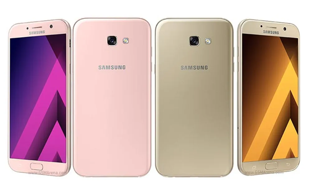 Samsung Galaxy A7 Duos A720FD Dual Sim разблокирована LTE Octa Core 5," 16+ 16 Мп Оперативная память 3 Гб оперативной памяти, Встроенная память 32G Exynos NFC мобильного телефона