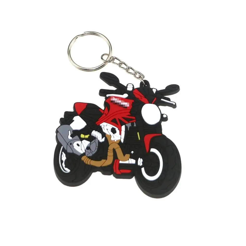 

Motorcycle Model Keychain Keyring Key Chain Key Ring Holder For DUCATI 1200R Locomotive model