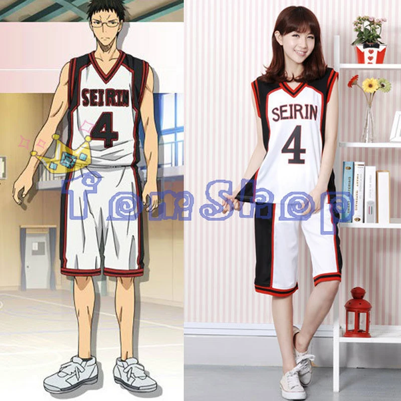 Kuroko no Basuke SEIRIN Kuroko Tetsuya/Kagami Taiga/Hyuga Junpei баскетбольный костюм для косплея Джерси Мужская Спортивная одежда Униформа