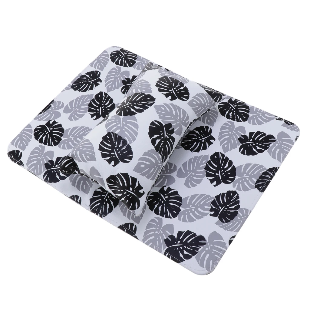 Perfeclan Leather Cushion Pillow Pad Nail Art Arm Rest Manicure Hand Holder